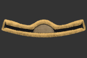 Pokrowiec z owczej wełny na popręg Mattes "Crescent" SLIM-LINE