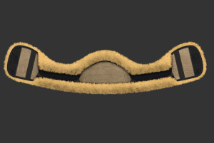 Pokrowiec z owczej wełny na popręg ujeżdżeniowy Mattes "Crescent" SLIM-LINE