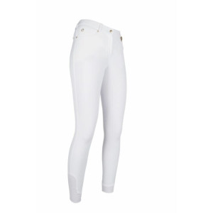 Bryczesy HKM LG "Basic Silicon"