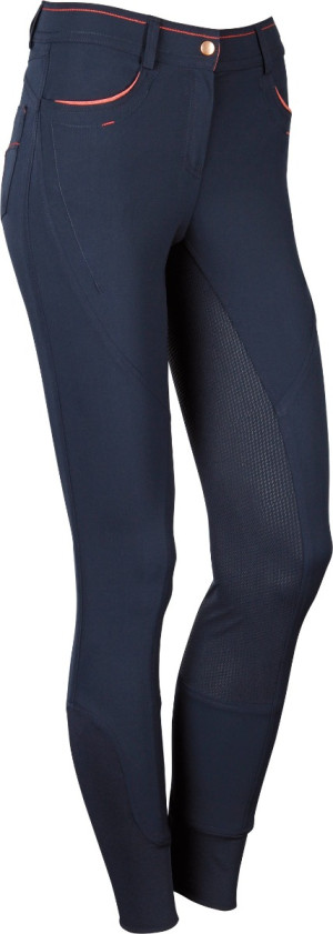 Bryczesy damskie Harry's Horse "Just Ride Leopard" Navy 24h