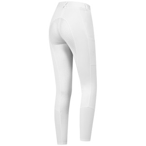 Bryczesy jeździeckie Elt Paris ''Essential Silicone'' White