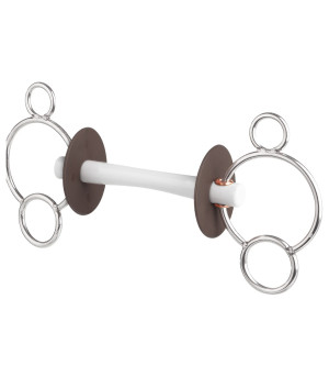 Wędzidło wielokrążek Beris "3-ring Comfort Bar"