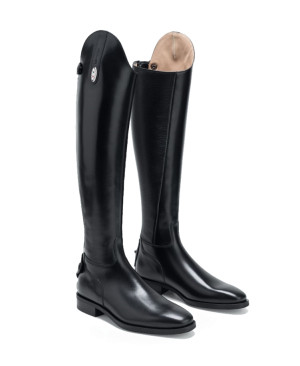 Oficerki damskie Secchiari CLASSIC Line 801W Black
