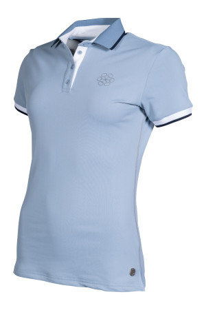 Koszulka polo HKM "Bloomsbury" Smokey Blue