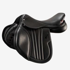 Siodło skokowe Premier Equine "Chamonix Leather CC Saddle" Black