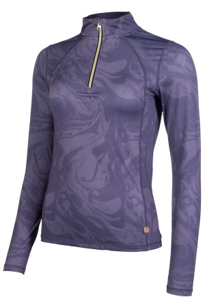 Koszulka funkcyjna HKM "Lavender Bay Marble" Dark Lilac