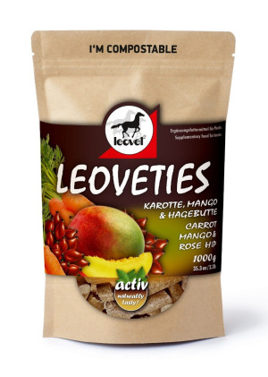 Cukierki Leovet "Leoveties" Marchew, mango, dzika róża 24h