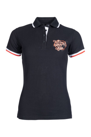 Koszulka polo HKM "Savona" Black 24h