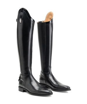 Oficerki damskie Secchiari CLASSIC Line 401W Black