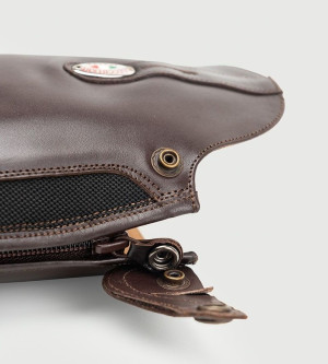 Oficerki męskie Secchiari CLASSIC Line 101M Black