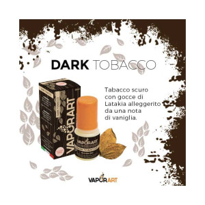 VaporArt IT Dark Tobacco Vaporart Liquido Pronto Da 10 Ml