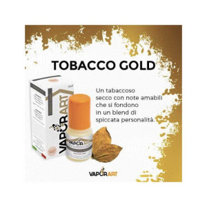 VaporArt IT Tobacco Gold Vaporart Liquido Pronto Da 10 Ml