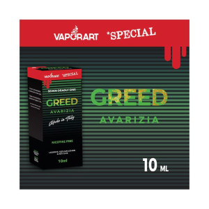 VaporArt IT Greed Vaporart Liquido Pronto Da 10 Ml