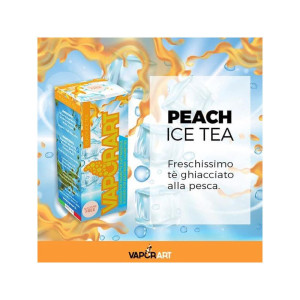 VaporArt IT Peach Ice Tea Vaporart Liquido Pronto Da 10 Ml