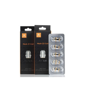 Geekvape Z Mesh Resistenze  Per Tank Zeus Sub-Ohm Head Coil Da 0.2 E 0.4 Ohm Per Svapo Dl - 5 Pezzi