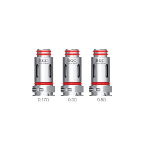 Smok Rpm Resistenze Rgc  Per Pod Kit Rpm80 E Rpm80 Pro Head Coil Da 0.17 Ohm - 5 Pezzi