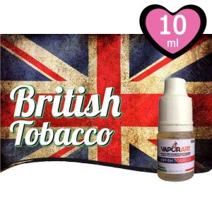 VaporArt IT British Tobacco Vaporart Liquido Pronto Da 10 Ml