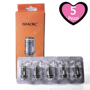 Smok Resistenza  Stick Aio Head Coil Per Atomizzatori Kit Stick Aio E Priv One - 5 Pezzi