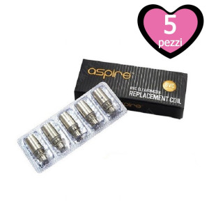 Aspire Resistenze Bvc  - 5 Pezzi