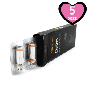 Aspire Resistenze  Cleito Coil - 5 Pezzi