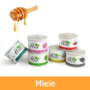 Mia Cosmetici Cera Depilatoria Al Miele Naturale Liposolubile In Barattolo 400 Ml