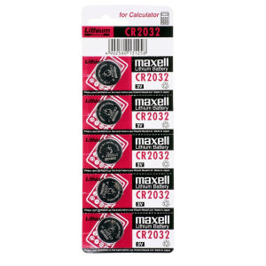 Maxell 5 Pile Cr 2025  Batterie 3v