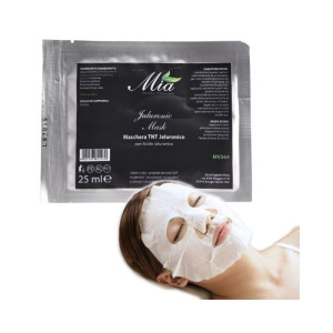 Mia Cosmetici Maschera Viso Imbevuta In Tnt Con Acido Jaluronico E Ginseng