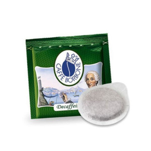 Caffè Borbone 50 Cialde Filtrocarta 44 Mm Ese Caffè Decaffeinato Borbone Miscela Verde