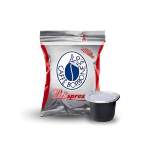 Caffè Borbone 50 Capsule Borbone Respresso Rossa Compatibili Nespresso