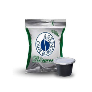 Caffè Borbone 50 Capsule Borbone Respresso Verde Decaffeinato Compatibili Nespresso