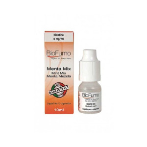Biofumo Menta Mix  Liquido Pronto Da 10 Ml Aroma Mentolato