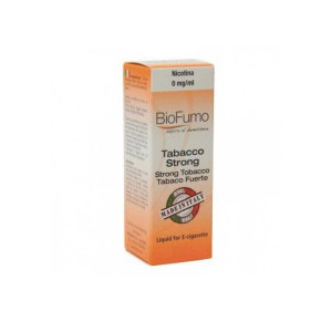 Biofumo Tabacco King - Strong  Liquido Pronto Da 10 Ml Aroma Tabaccoso