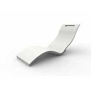 Piscine Italia Sedia a sdraio SERENDIPITY CHAISE - solo seduta - BIANCO