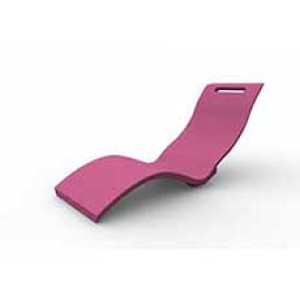 Piscine Italia Sedia a sdraio SERENDIPITY CHAISE - solo seduta - FUXIA