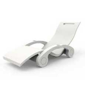 Piscine Italia Sedia a sdraio SERENDIPITY CHAISE galleggiante - BIANCO