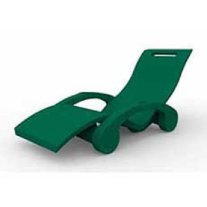 Piscine Italia Sedia a sdraio SERENDIPITY CHAISE galleggiante - VERDE