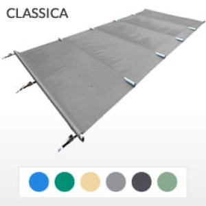 Piscine Italia Copertura barre 4 stagioni CLASSICA 580gmq-piscina RETTANGOLARE 7x3m