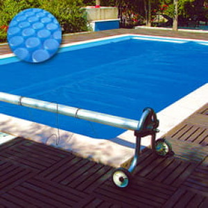 Piscine Italia Copertura estiva a bolle per PISCINA RETTANGOLARE 7x3 m