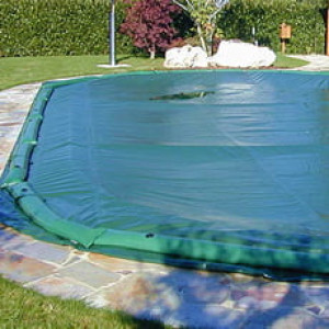 Piscine Italia Copertura invernale fascette senza tubolari FORMA LIBERA - 210 gmq