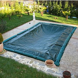 Piscine Italia Copertura invernale con tubolari RETTANGOLARE 8x4m - 400gmq