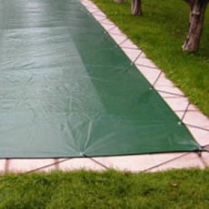 Piscine Italia Copertura invernale occhielli+cavo -piscina rettangolare 12x5m -400gmq