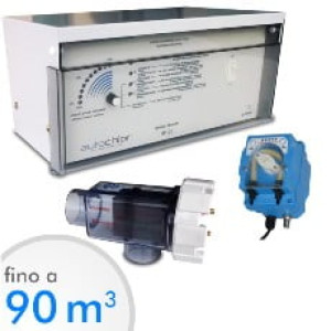 Piscine Italia Elettrolisi del sale Autochlor RP-PH fino a 90 mc acqua