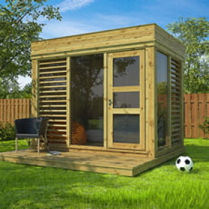 Piscine Italia Gazebo da giardino Garden Cube SET C - 3x2m