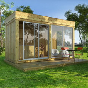 Piscine Italia Gazebo da giardino Garden Cube SET E - 4x2m