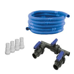 Piscine Italia Kit per il collegamento BYPASS di riscaldatori solari e pompe Mini