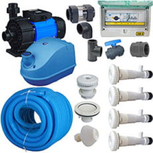 Piscine Italia Kit idromassaggio da murare - 4T venturi + 4 prese d'aria