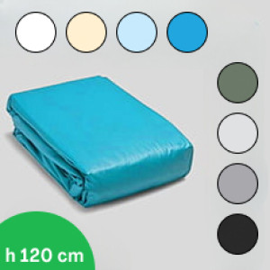 Piscine Italia Liner PVC 75/100 per piscina interrata rettangolare 8x4 - H 120 cm