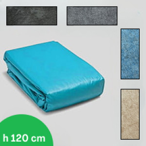 Piscine Italia Liner PVC 95/100 per piscina interrata rettangolare 11x5 - H 120 cm