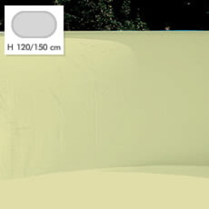 Piscine Italia Liner per piscina OVALE 700 h 120 - Colore sabbia