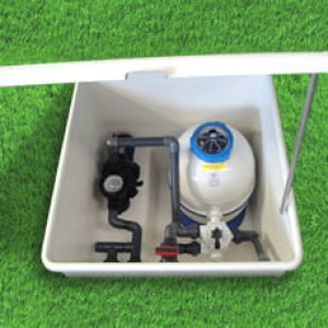 Piscine Italia Locale tecnico piscina modello APOLLO 450